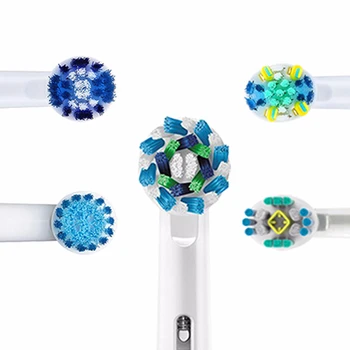 

Electric Toothbrush Heads For Oral-B Electric Toothbrush Power 3D Precision Clean 4pc/Pack Replaceable Toothbrush