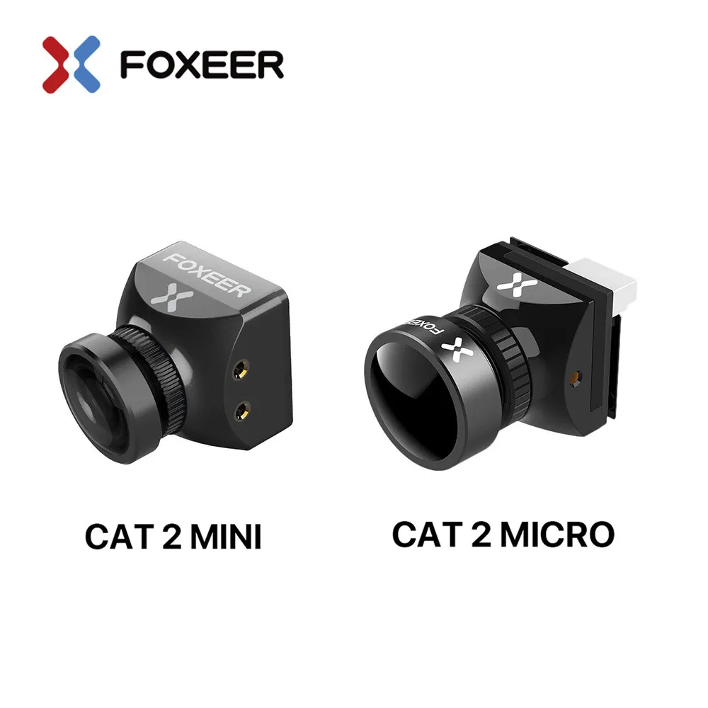 Новое поступление Foxeer Mini Cat 2/Micro 2 StarLight FPV камера с низким уровнем шума 0 0001lux низкая