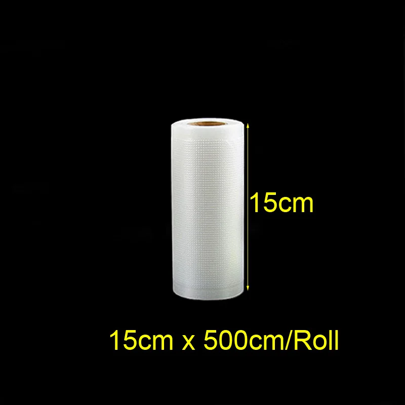 Vacuum Seal Bags Roll for Vacuum Sealer Packing Container Food Bag Storage 12/15//20*500 CM Support Wholesale Dropshipping - Цвет: 15cm x 500cm 1Roll