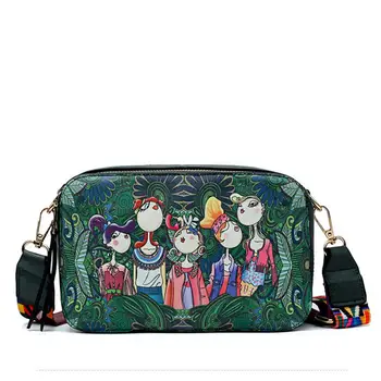 

2020 nouveau sac de messager pour femmes sac de messager pour femmes petit imprimé sacs à bandoulière femmes sacs à main Bolsa F