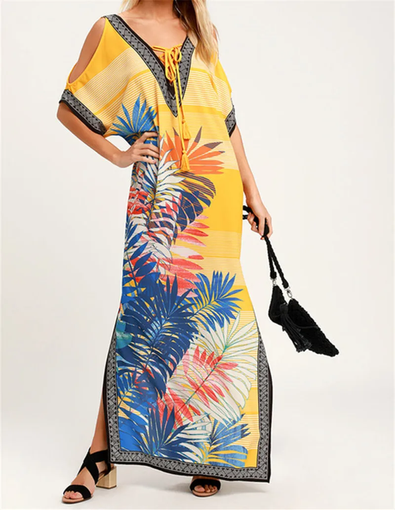 

Beach Cover up Kaftans Sarong Bathing Suit Cover ups Beach Pareos Swimsuit Cover up Womens Swim Wear Beach Tunic
