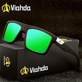 

Viahda New Fashion men Polarized Sunglasses Aviation Driving Coating Mirror Driving Traveling