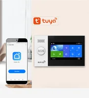 PGST PG-107 4G Tuya Wireless Home WIFI GSM Home Security With Motion Detector Sensor Burglar Alarm System Support Alexa & Google 2