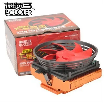 PCCooler Coccinella Septempunctata Q100 Smart Edition Компьютерный Вентилятор 1155 amd cpu вентилятор cpu Радиатор
