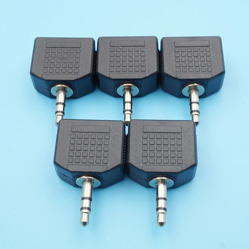 20pcs 3 5mm Dual Male Plug To 3 5mm Female Jack 3 5 Stereo Audio Headphone Adapter Connector Microphone Y Splitter Converter