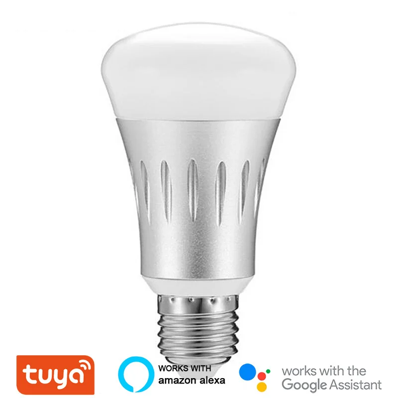 

wifi smart light led lamp bulb E27 Dimmable RGB Colorful remote control smart home automation modules google home alexa