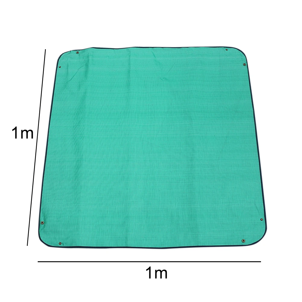 1 X 1meter Plant Change Land Cushion Foldable Basin Square Pad Reusable Thicken Mat Mix Soil Waterproof Gardening Lock Design