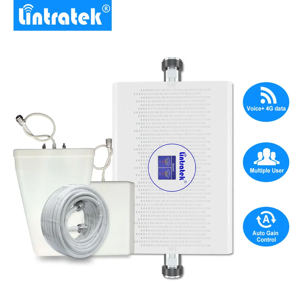 Lintratek Новый 70 дБ GSM 4G усилитель сигнала 1800 МГц 900 МГц AGC/ALC Amplificador комплект Antena 4G Двойной диапазон GSM ретранслятор ampli. Lintratek Новый 70 дБ GSM 4G усилитель сигнала 1800 МГц 900 МГц AGC/ALC Amplificador комплект Antena 4G Двойной диапазон GSM ретранслятор ampli.