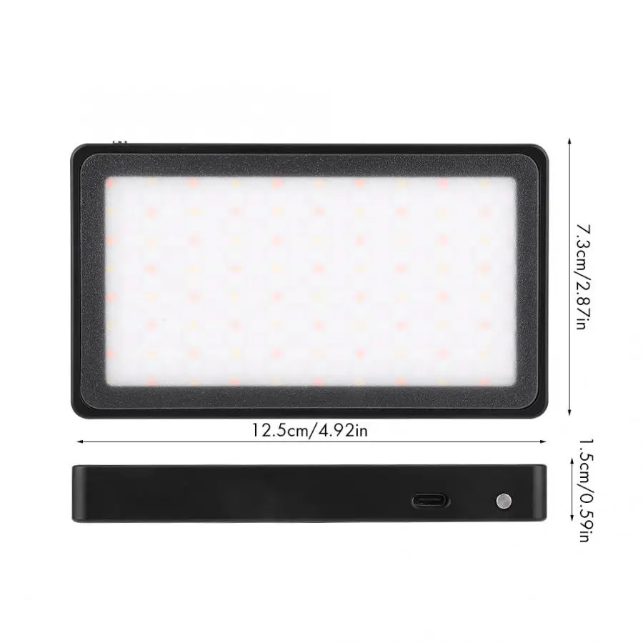 VBESTLIFE RGB светодиодный светильник для фотосъемки 2500-8500k 9 светильник с эффектом заполнения батареи