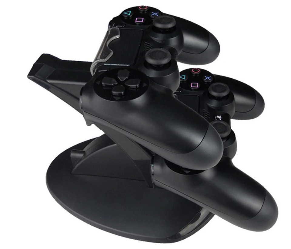  PS4 Joystick Dock Dual Micro USB Charger PS4 Joypad Charger Dualshock4 Controller Charger Joystick 