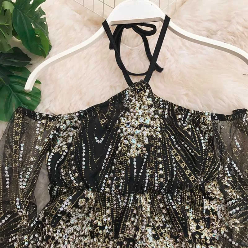 Moda feminina, модные брендовые дизайнерские женские летние комбинезоны, женские сексуальные комбинезоны с бретельками, сетчатые Кружевные Боди с открытыми плечами