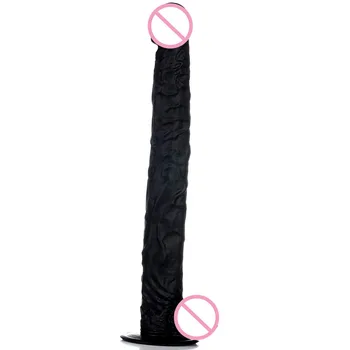 39*4.5cm Big Dildo No Vibrator Suction Cup Dildo Realistic Huge Horse Dildo Vibrators Adult Toys Toys For Woman Sex Shop Anal 6