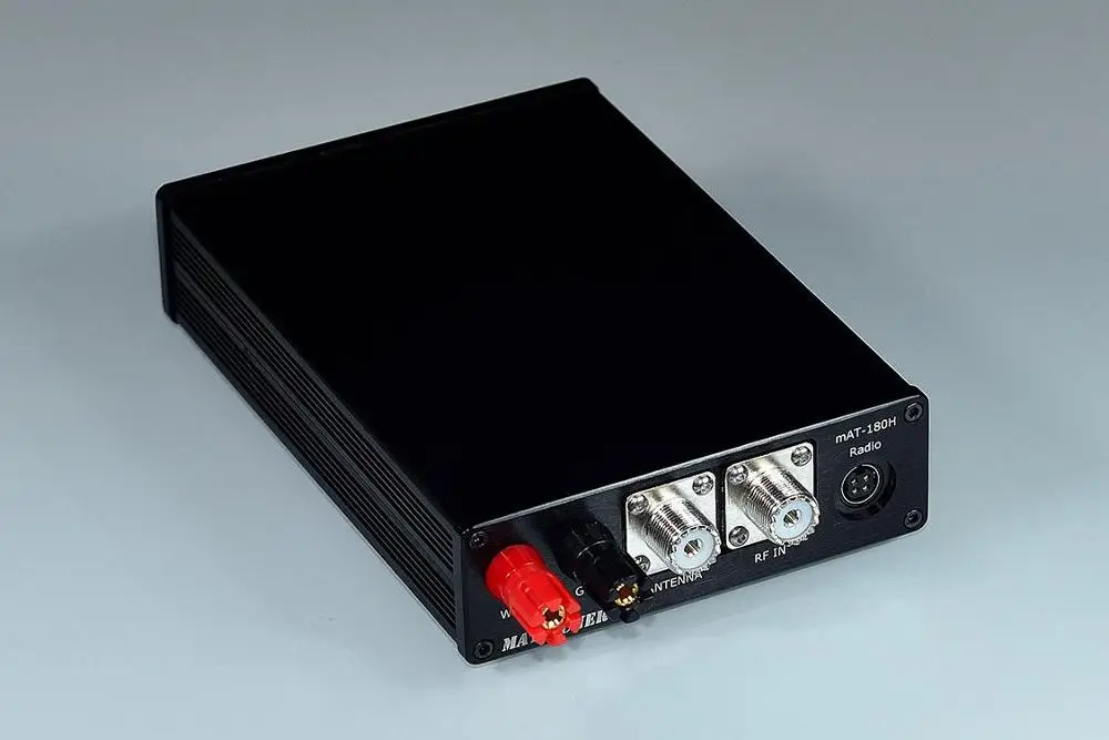 Магнитная версия удержания Mat-125E общий автоматический антенный тюнер 120 Вт 1,8-54 МГц ВЧ коротковолновый встроенный аккумулятор 18650