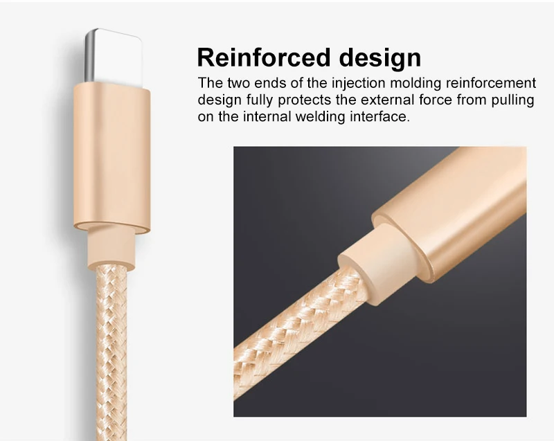 VOXLINK USB кабель 8Pin нейлоновая оплетка для iphone x 8s 7s Быстрая Зарядка Синхронизация данных USB кабель для iphone xs max 8 8Plus 7 6 6s ipad