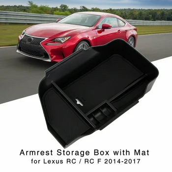 

Armrest Storage Box Central Console Tray For Lexus RC / RC F 2014-2017