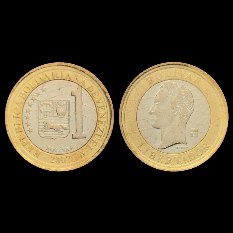 Koin Bolivar Venezuela 100% Koin Koleksi Asli Asli Unc Koin Asli|Non-Koin  mata uang| AliExpress