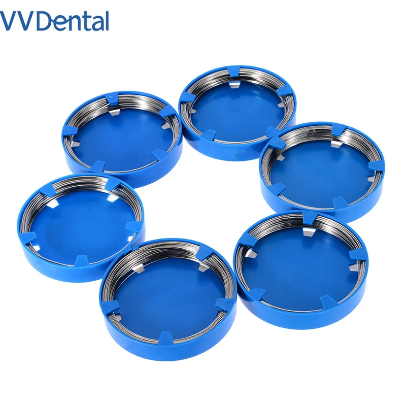 VV Dental Braces Wire 0.5/ 0.6/ 0.7/ 0.8/ 0.9/ 1.0/ 1.2 mm Stainless Steel Arch Wire for Orthodontic Teeth Surgical Instruments
