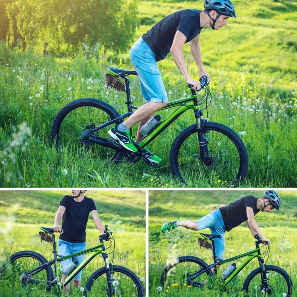 BHHTBB Sacoche de selle de vélo, étanche, extensible, capacité de 1,5 à