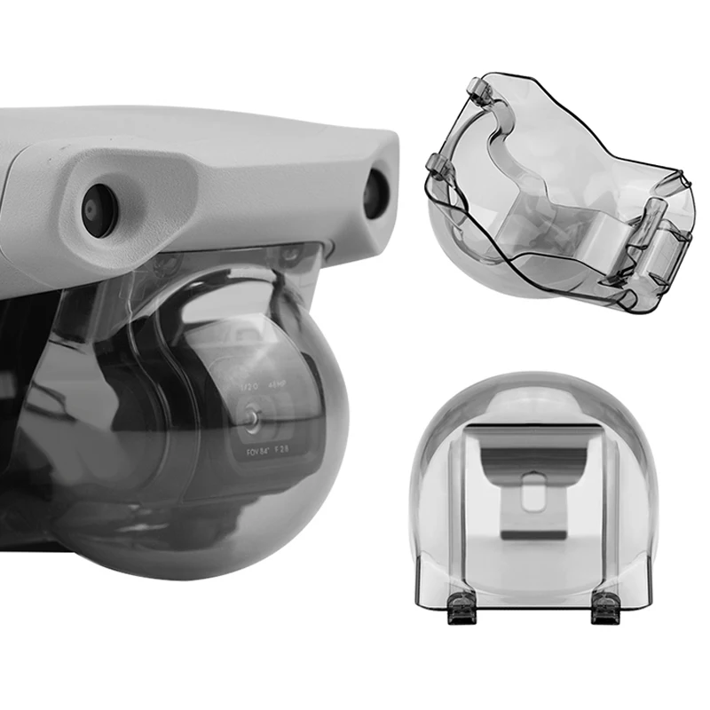 Чехол для объектива Mavic Air 2 пылезащитная крышка камеры Gimbal фиксатор прозрачный