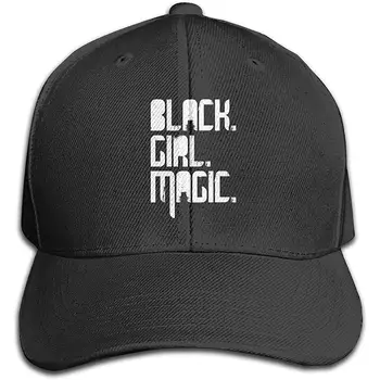 

Black Girl Magic Vintage Adjustable Baseball Cap Cotton Denim Dad Hat Cap
