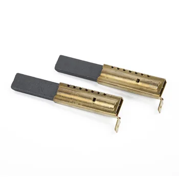 

2X Washing Machine Motor Carbon Inserts Brushes L94MF7 Copper For Whirlpo 5x13.5