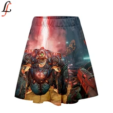 Doom Eternal Женская юбка модная Harajuku K pop уличная короткая юбка горячая распродажа Повседневная модная летняя стильная одежда для отдыха для девочек