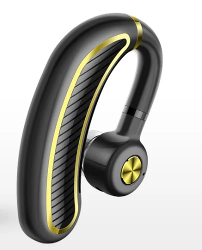 Black Наушники-вкладыши без рук, наушники manos libres bluetooth para celular earpods чехол для наушников - Color: Black
