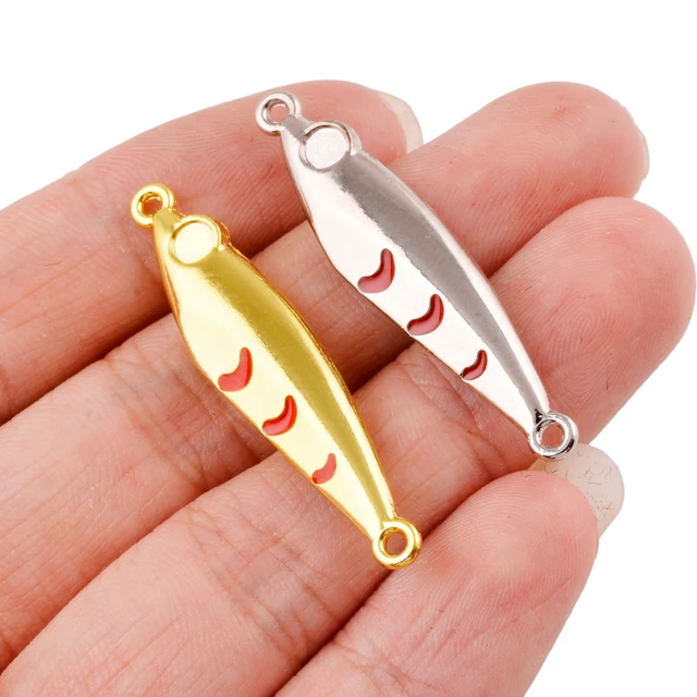 5PCS Blank Spoon Fishing Lure spinner bait Wobbler Jig Lure pesca isca  artificial VIB Sequins Hard Baits for Carp Fishing Tackle - AliExpress