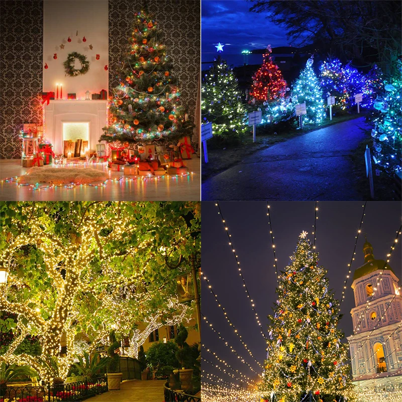 holiday Led christmas lights outdoor 100M 50M 30M 20M 10M led string lights decoration for party holiday wedding Garland - Image 5