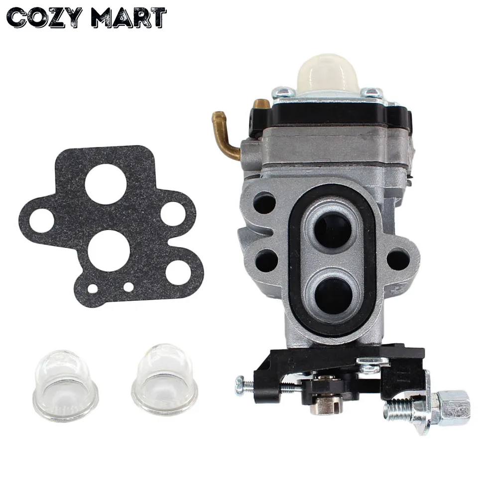 Carburetor With Primer Bulb Replace Walbro WYA 73A For Redmax