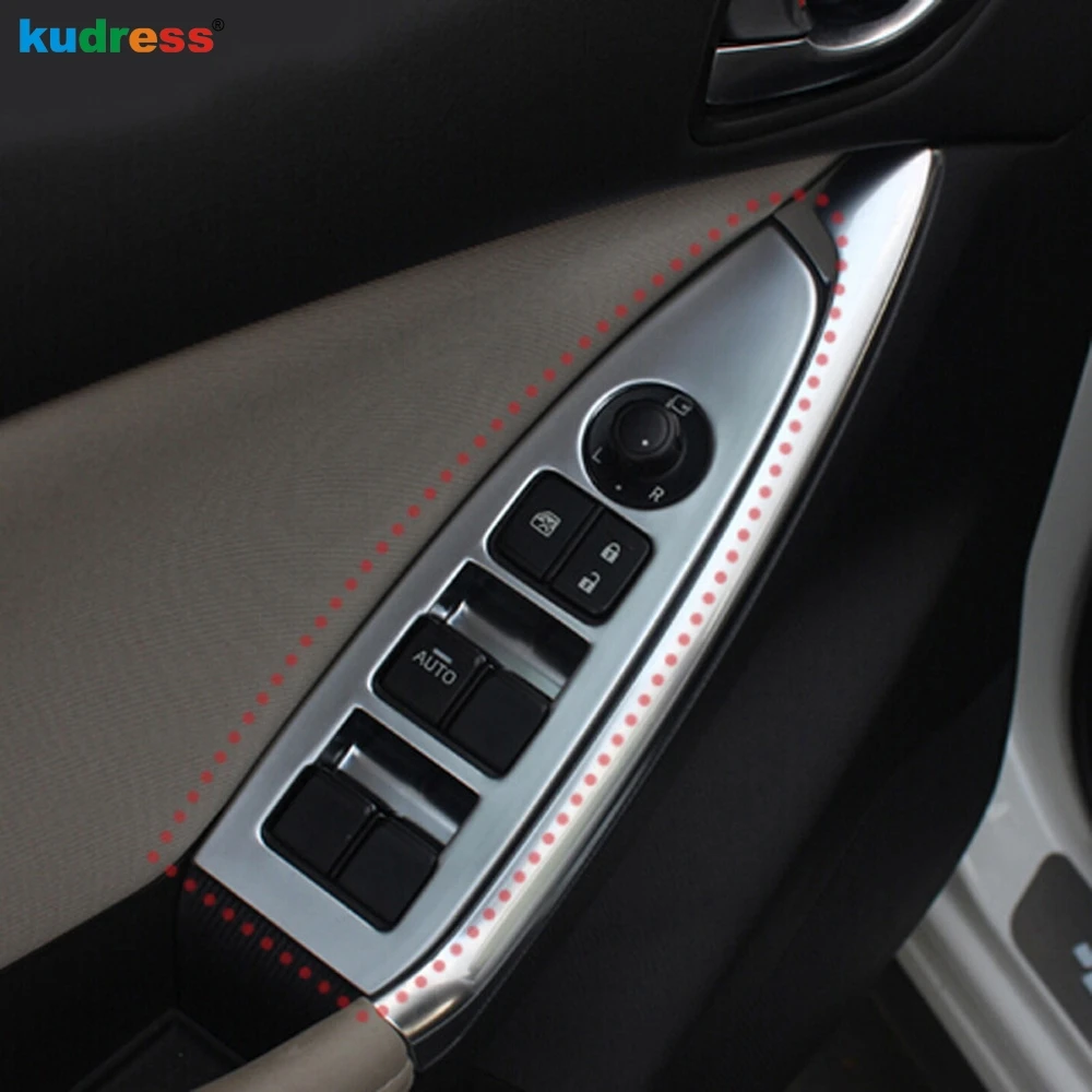 Для MAZDA CX-5 CX5 2012-2014 2015 2016 матовая крышка переключателя для интерьера автомобиля