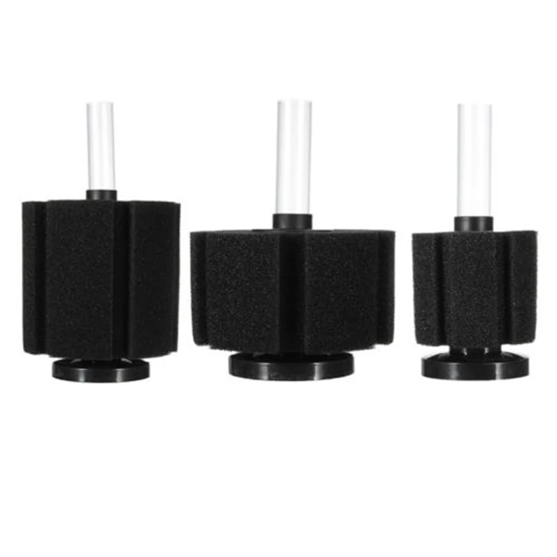 Foam Sponge Internal Filter For Fry Shrimp and Aquarium Small Fish Tanks Plastic