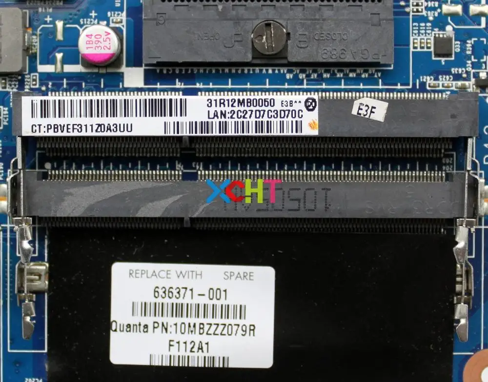 for HP G4 G4T G7T Series 636371-001 DA0R12MB6E0