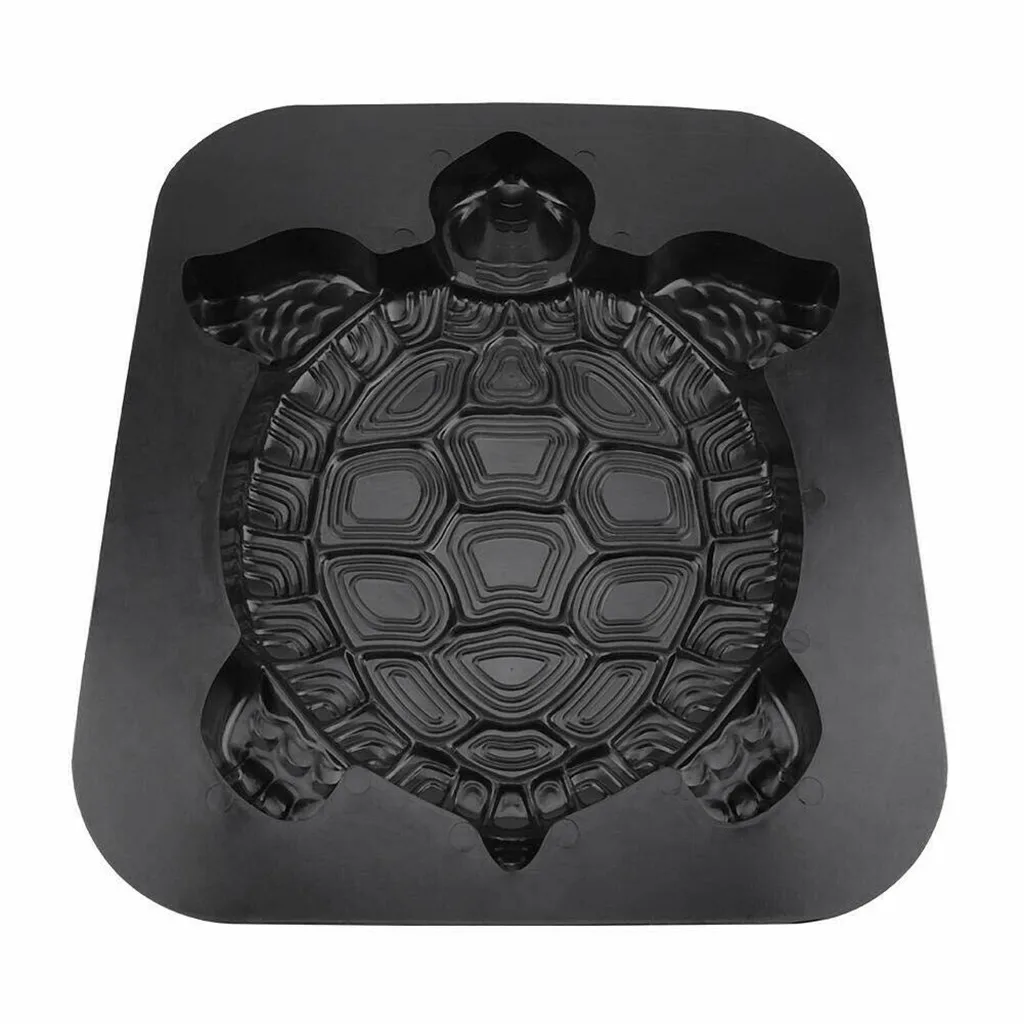 44CM Turtle Stepping Stone Mold Concrete Cement Mould ABS Tortoise Garden Path 