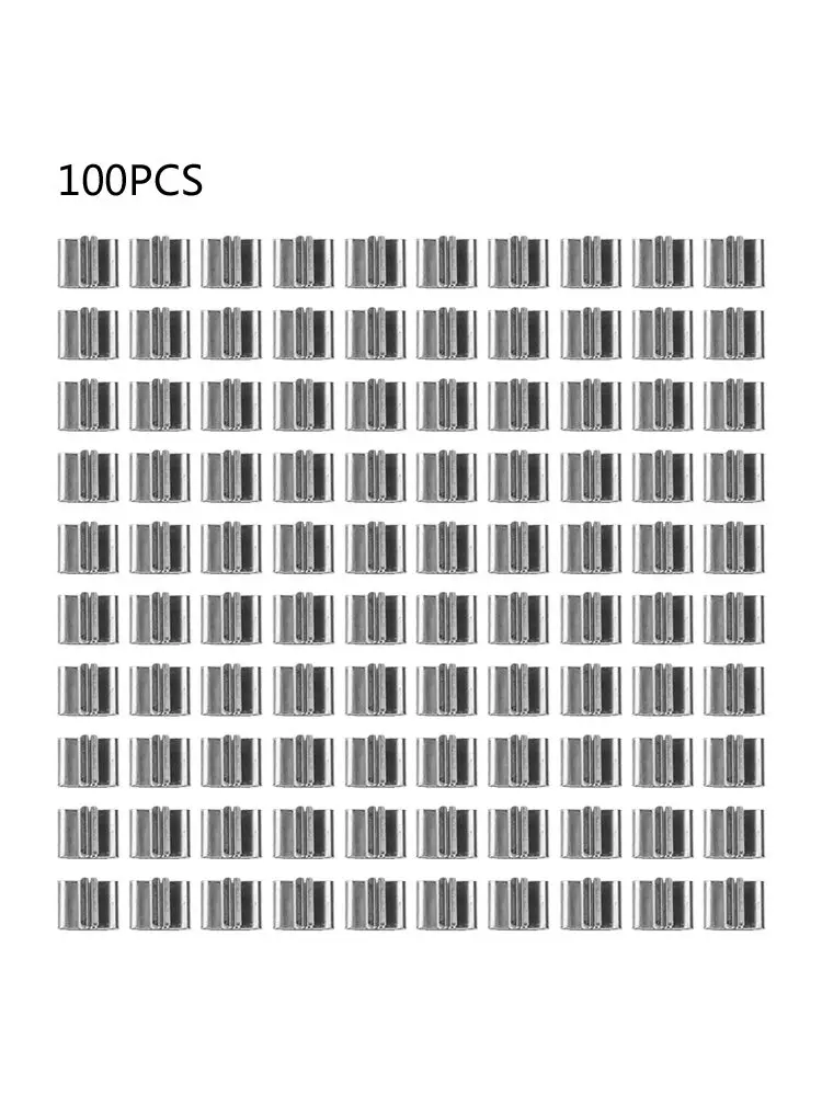 100x Мини DIY дерево свеча фитиль база подставка Железный зажим набор для свечей инструмент