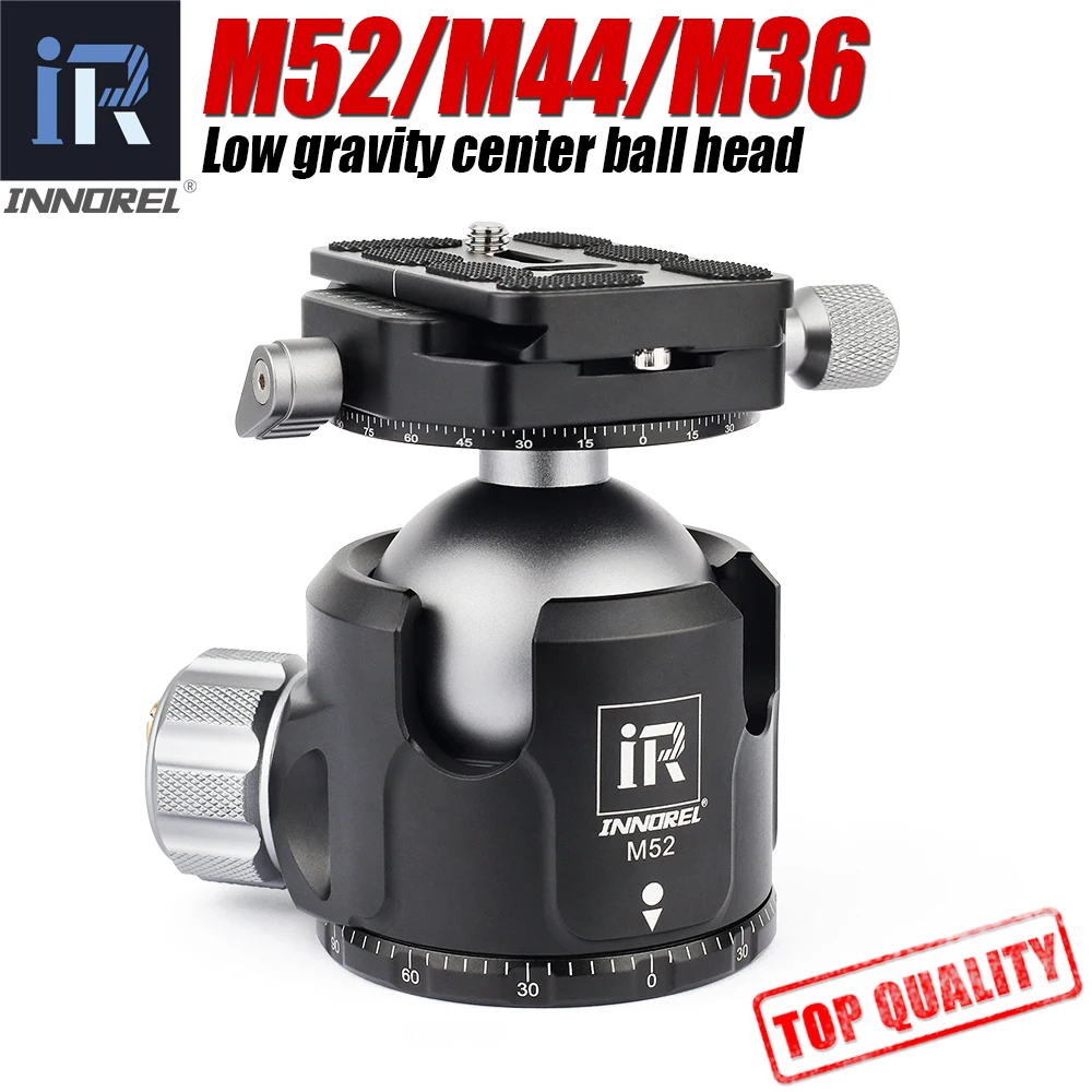 INNOREL M52/M44/M36 шаровая Головка панорамная видео подставка головка новый низкий