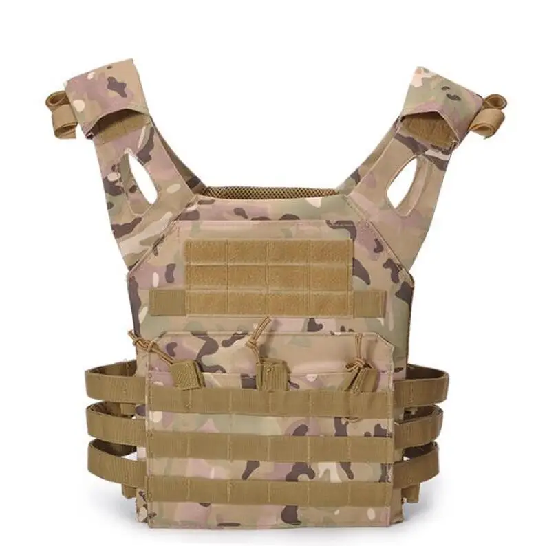 Colete Tatico модульный страйкбол Militar Пейнтбол Veste нейлон камуфляж тактические боевые военные - Color: CP