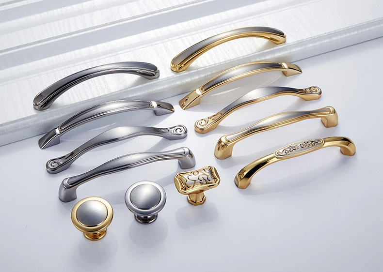 naierdi puxadores de armário de liga de para gavetas puxador decorativo de móveis para peças