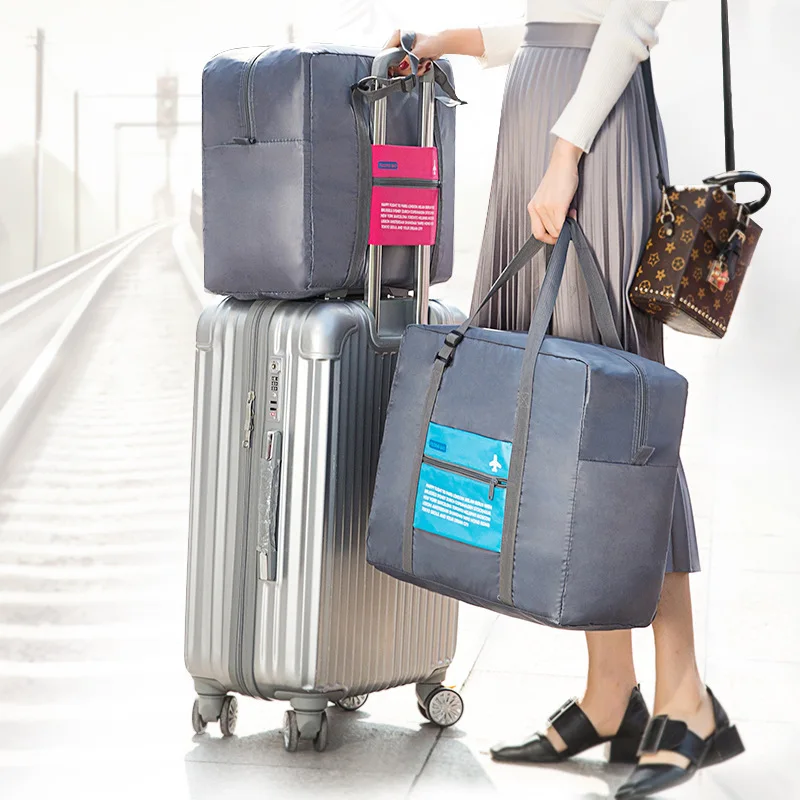 

Waterproof Nylon Folding Receive A Travel Bag of Large Capacity To Receive Package Receive Plane Duffel Bag