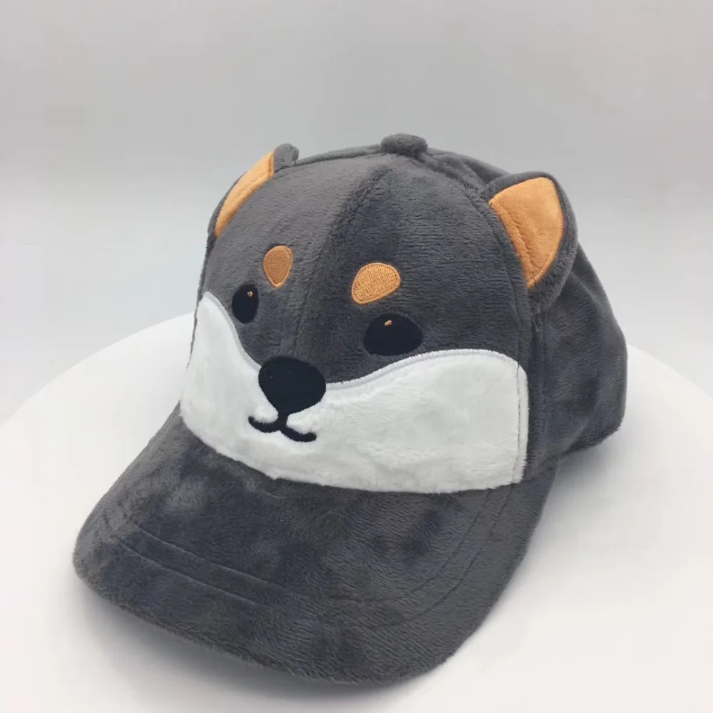 Зимняя бейсбольная шапка с изображением волка, Детская кепка с ушками, небольшое количество, как индивидуальный дизайн