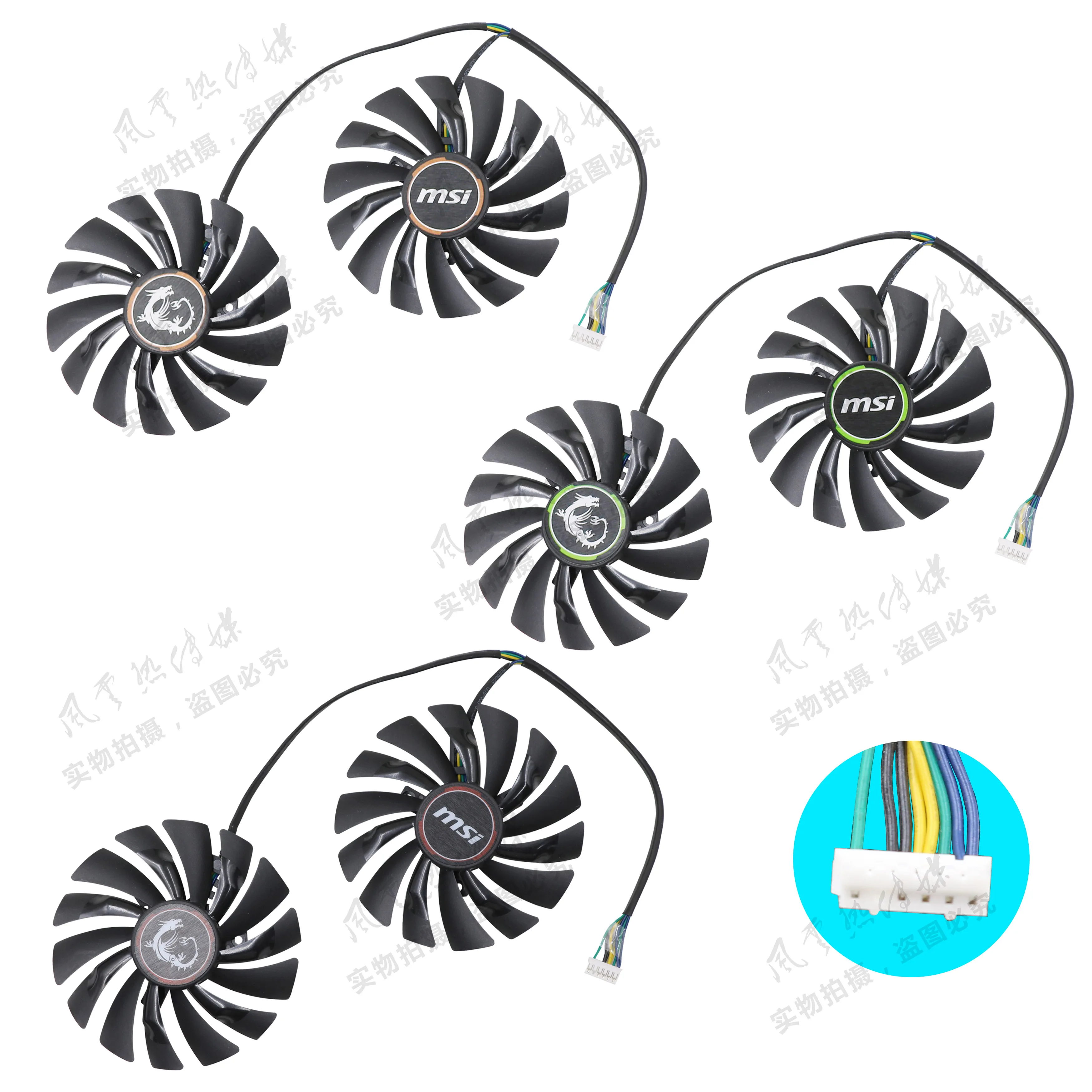 Nuovo Originale Per Msi Gtx970 Gtx980 Gaming Scheda Grafica Ventola Di Raffreddamento Dc12V Dc12V 0.40A