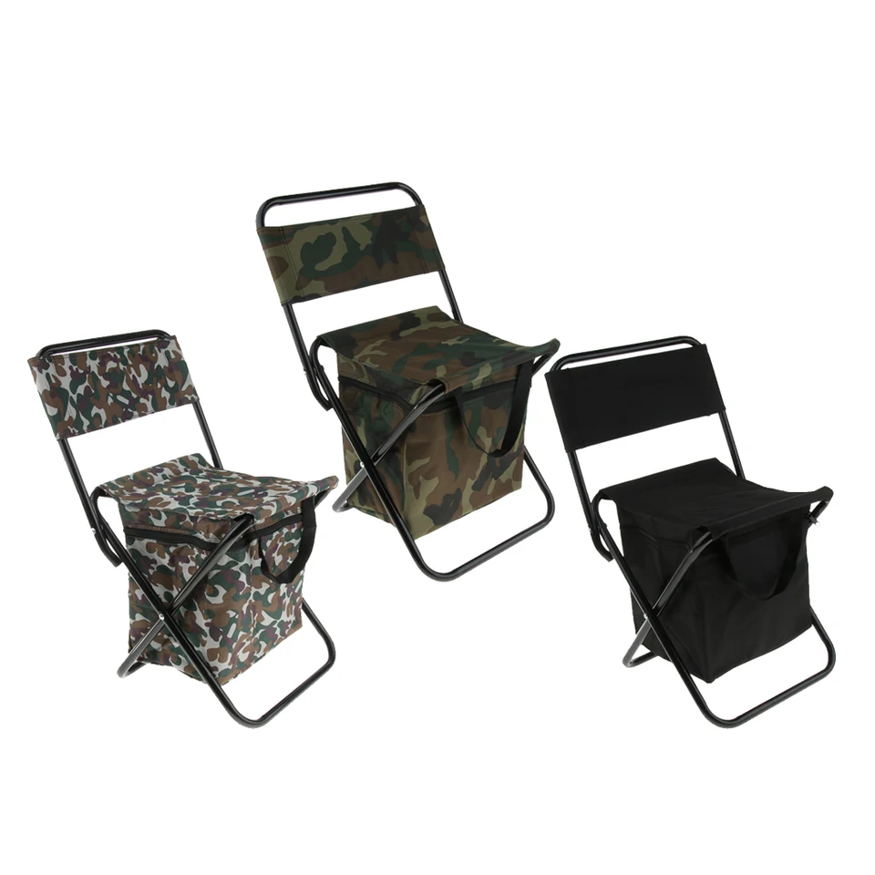 folding chair with cooler backpack