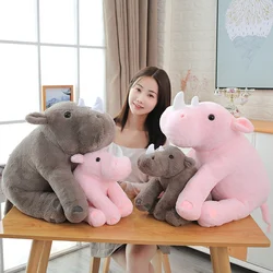40 60cmdrop envio kawaii brinquedos rinoceronte animal de pelúcia brinquedo de pelúcia decoração da sala boneca travesseiro namorada dia das bruxas presente de natal