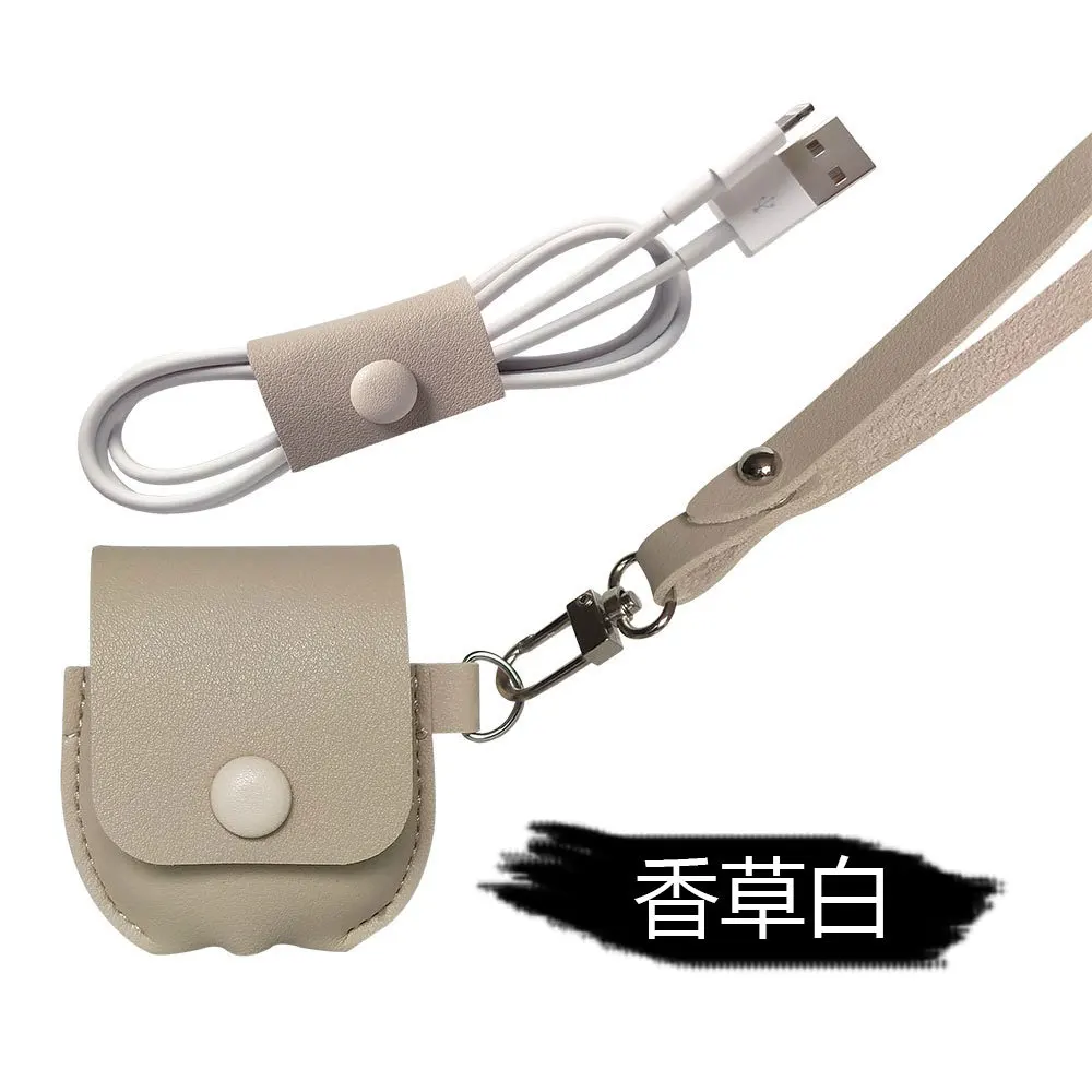 For Pods Pro GJ9006 Чехол для наушников для Airpods Pro, кожаный чехол, роскошная коробка, гарнитура, Bluetooth наушники, простые аксессуары с ремешком - Цвет: For Pods Pro GJ9006