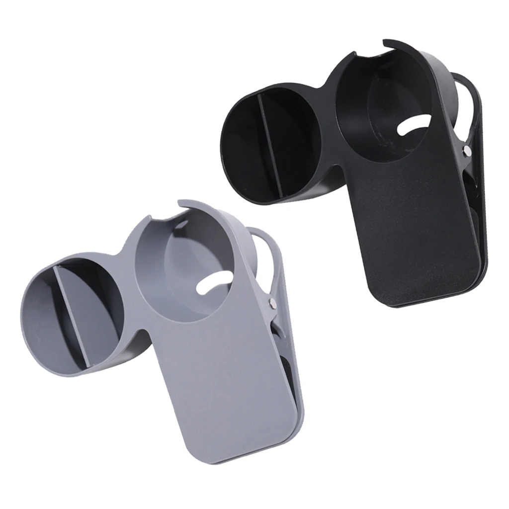 2pcs Cup Holder Clip Office Table Desk Side Huge Clip for Water Drink Coffee Tea Cups within 8cm Diameter