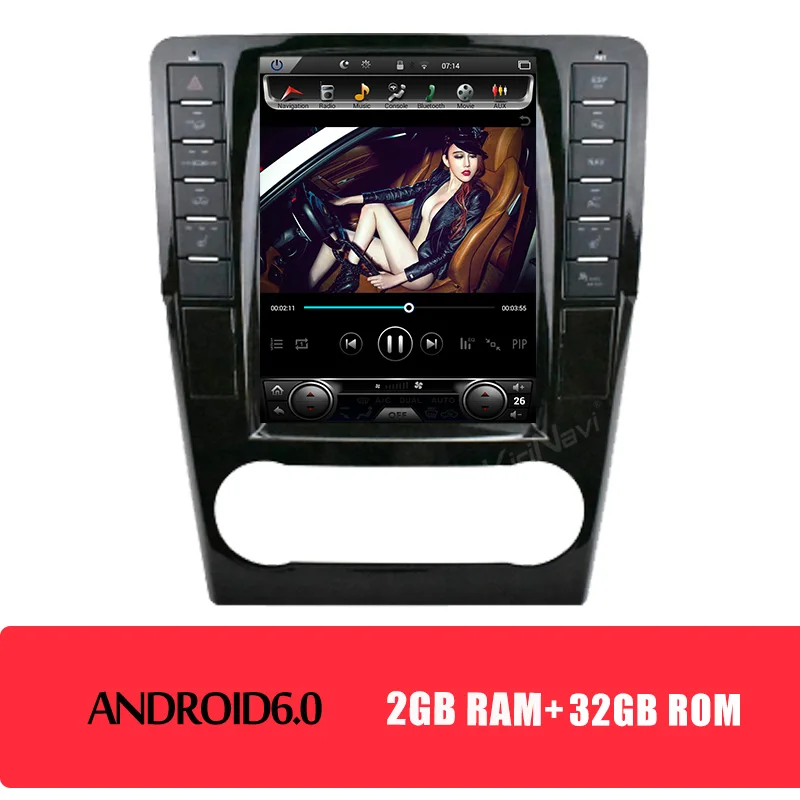 KiriNavi 10," вертикальный экран Android автомобильное радио gps навигация для Mercedes benz GL350 GL400 GL450 ML300 ML350 ML500 2006-2011 - Цвет: Android Car Radio