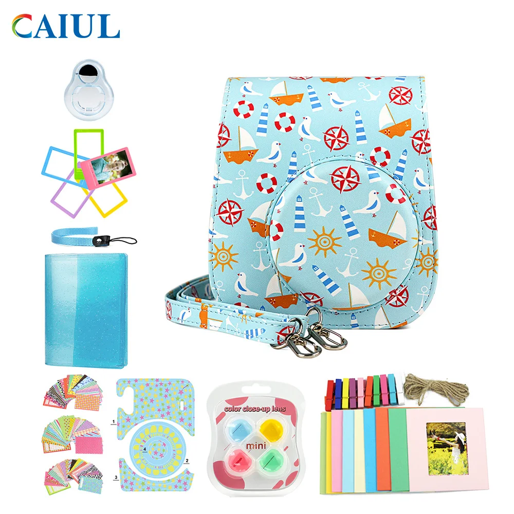 

CAIUL Accessorie kit for Fujifilm Instax Mini 11 Instant Film Camera Included mini camera case and more
