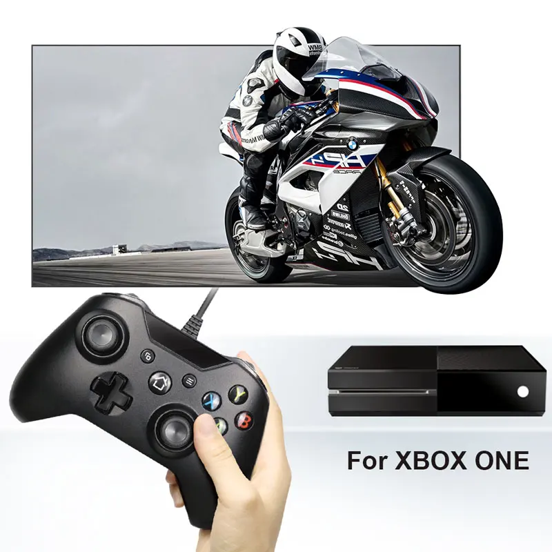 USB проводной контроллер для Microsoft Xbox One геймпад Windows PC Win7/8/10 джойстик|Геймпады| |