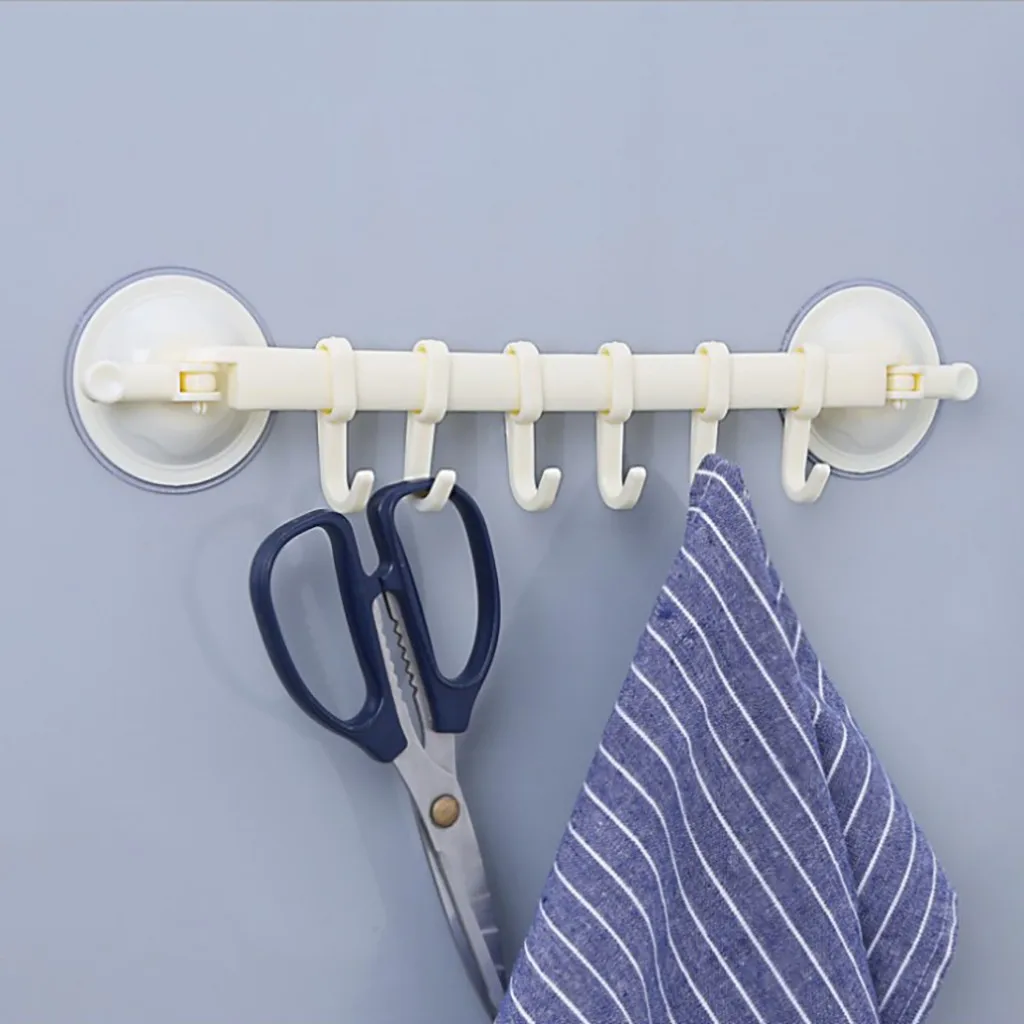 

1 PC kitchen bathroom strong hook high quality vacuum suction cup stand hook kitchen bathroom hanger hook    50*