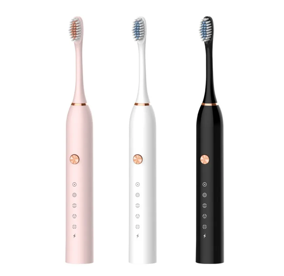 New Style Electric Toothbrush Sonic 5 Files Adult Household Soft Bristle USB Rechargeable Waterproof Couples Electric Toothbrush New Style Electric Toothbrush Sonic 5 Files Adult Household Soft Bristle USB Rechargeable Waterproof Couples Electric Toothbrush